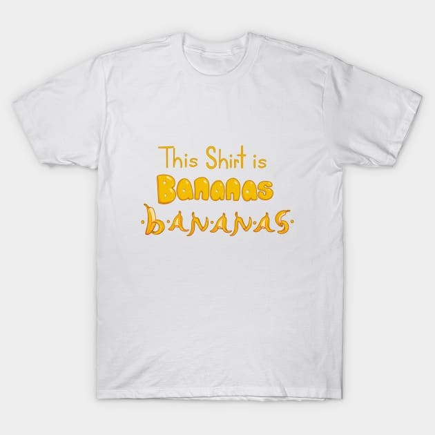 Holla banana T-Shirt by Artbysusant 